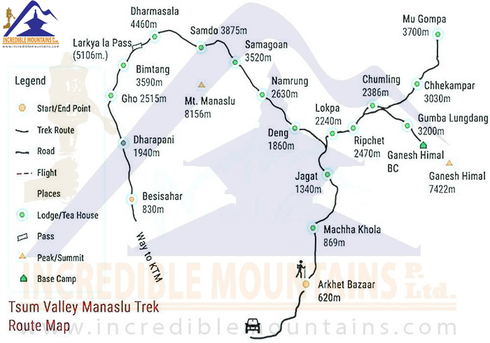 route map